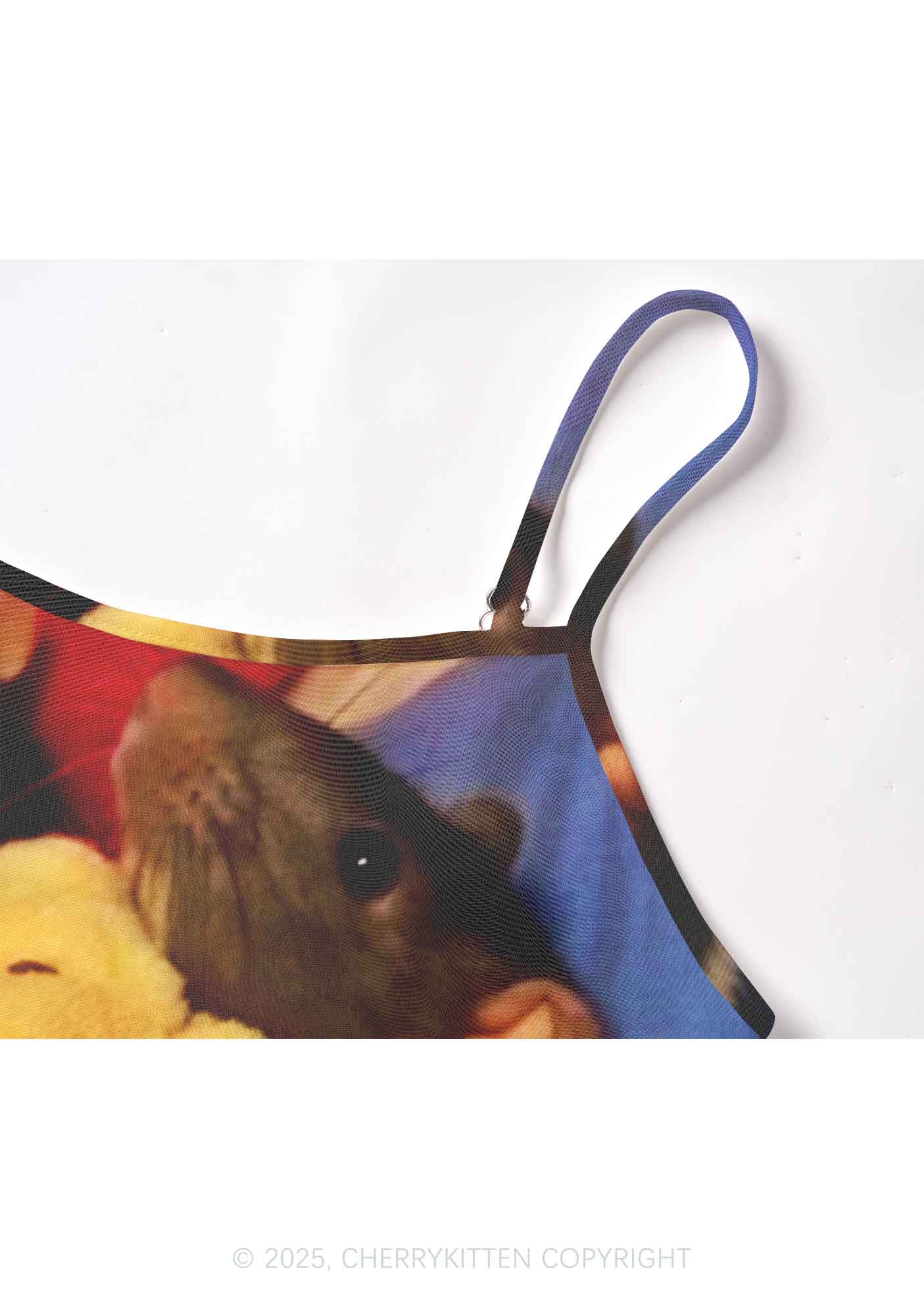 Rats with Doll Y2K Mesh Cami Tank Cherrykitten