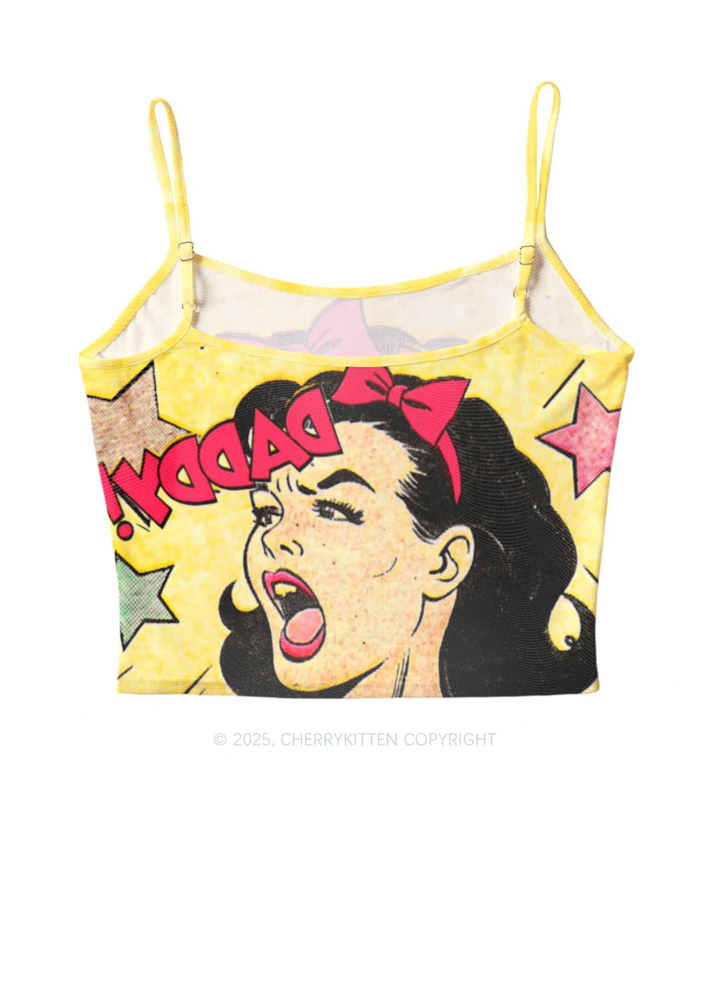 Call Daddy Y2K Mesh Cami Tank Cherrykitten