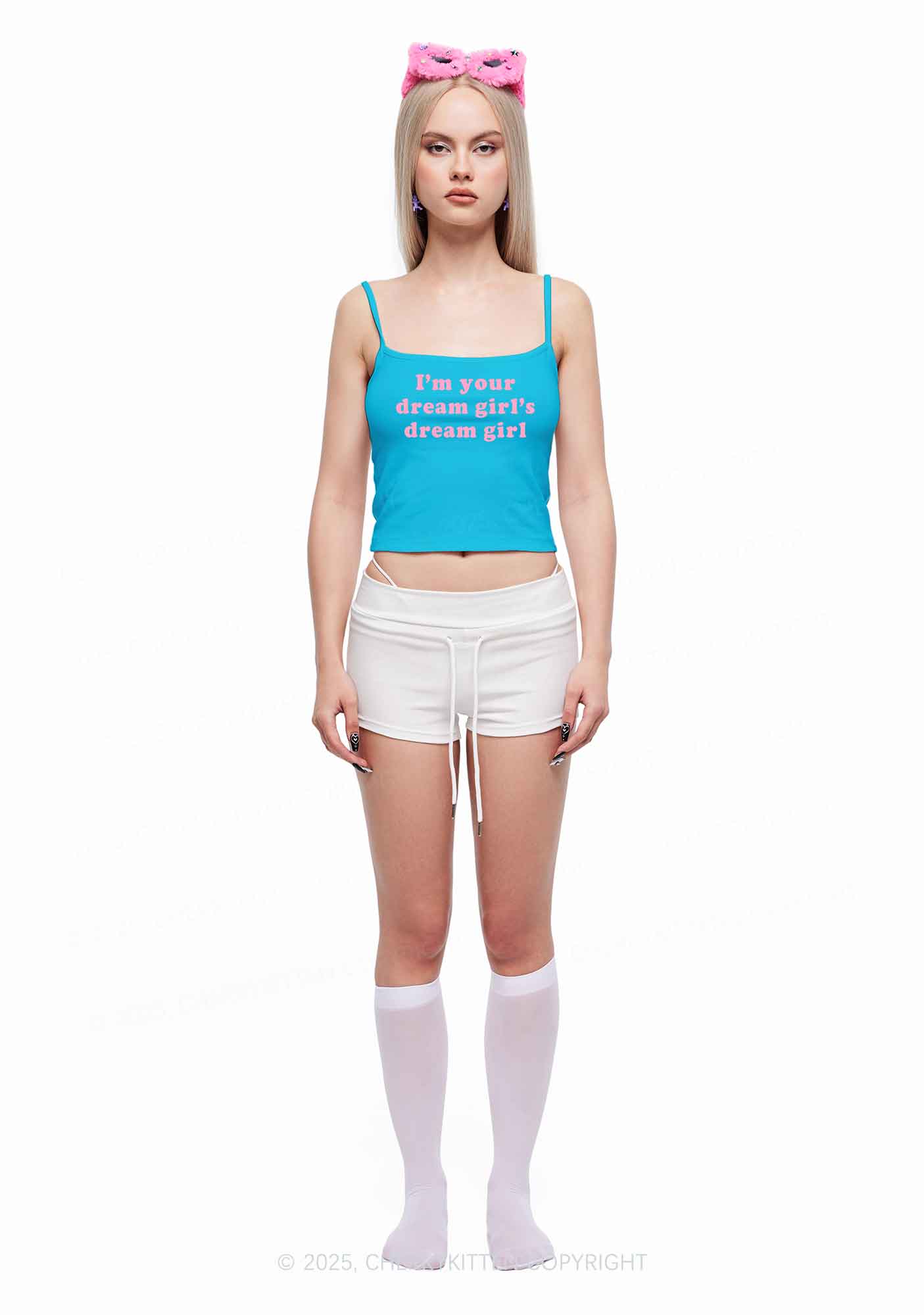 Dream Girl Y2K Spaghetti Strap Cami Cherrykitten