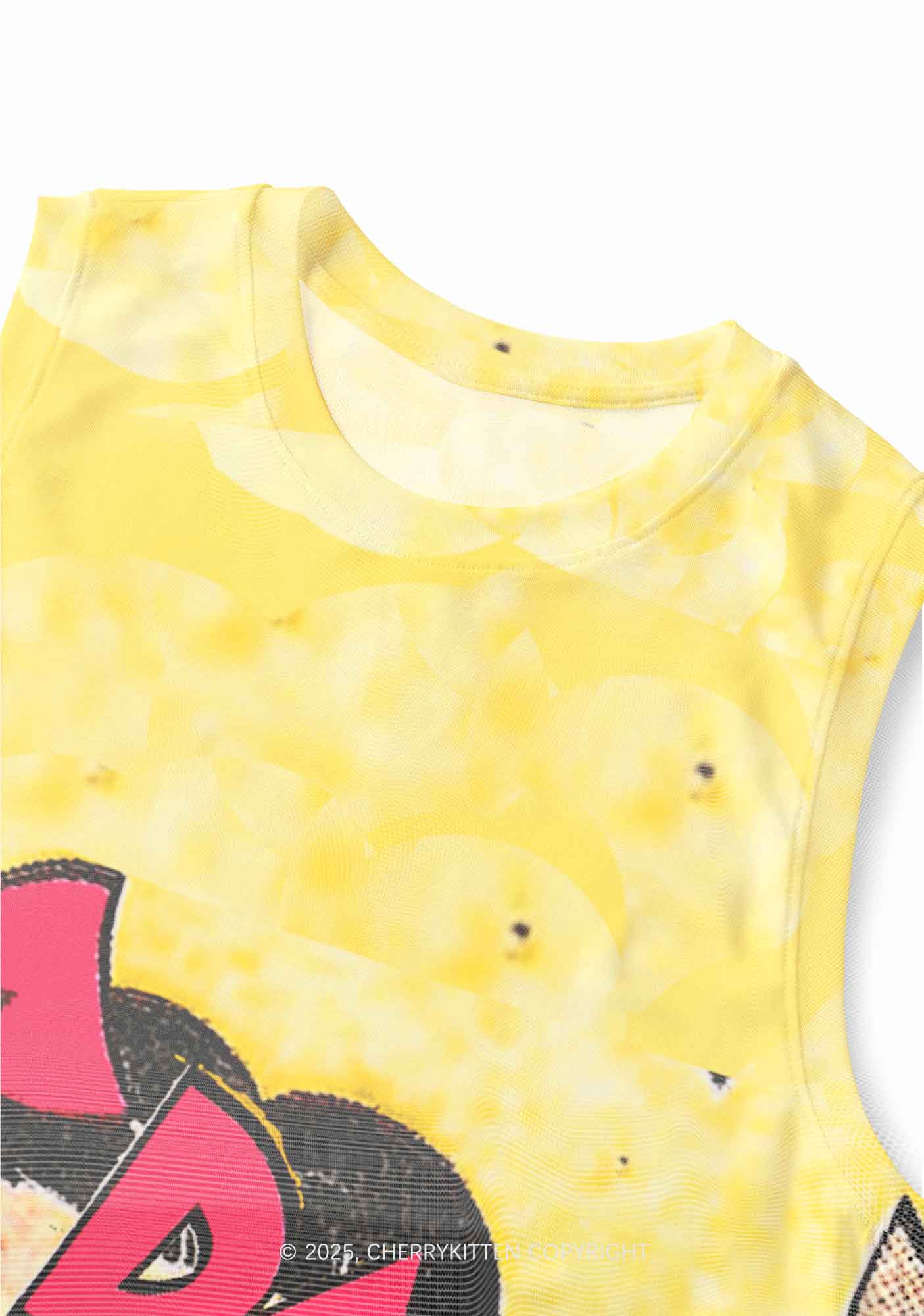 Call Daddy Y2K Mesh Muscle Tank Cherrykitten