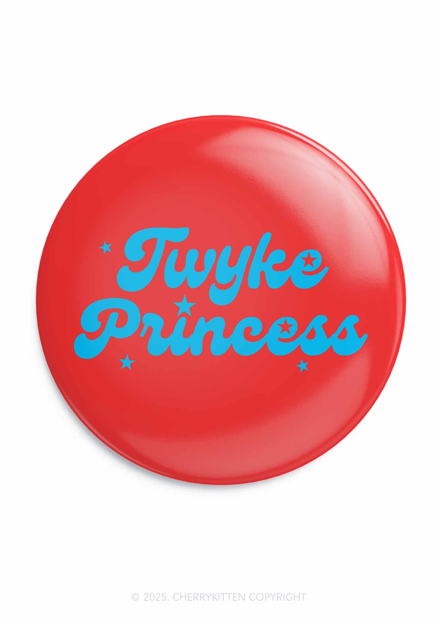 Twyke Princess Pride 1Pc Y2K Pin Badge Cherrykitten