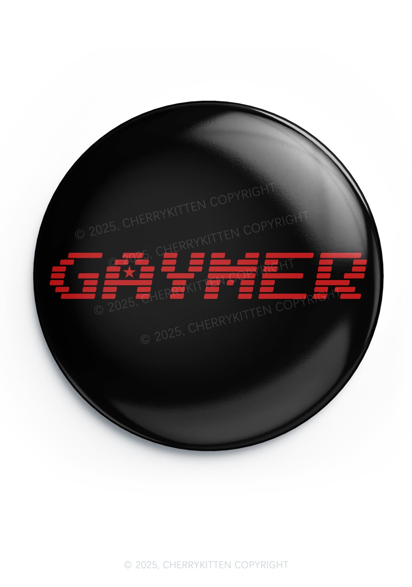 Gaymer Pride 1Pc Y2K Pin Badge Cherrykitten