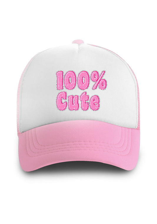 100% Cute Trucker Hat