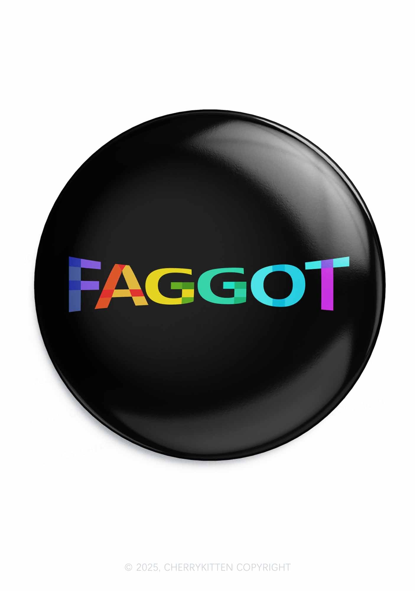 Colorful Faggot Pride 1Pc Y2K Pin Badge Cherrykitten