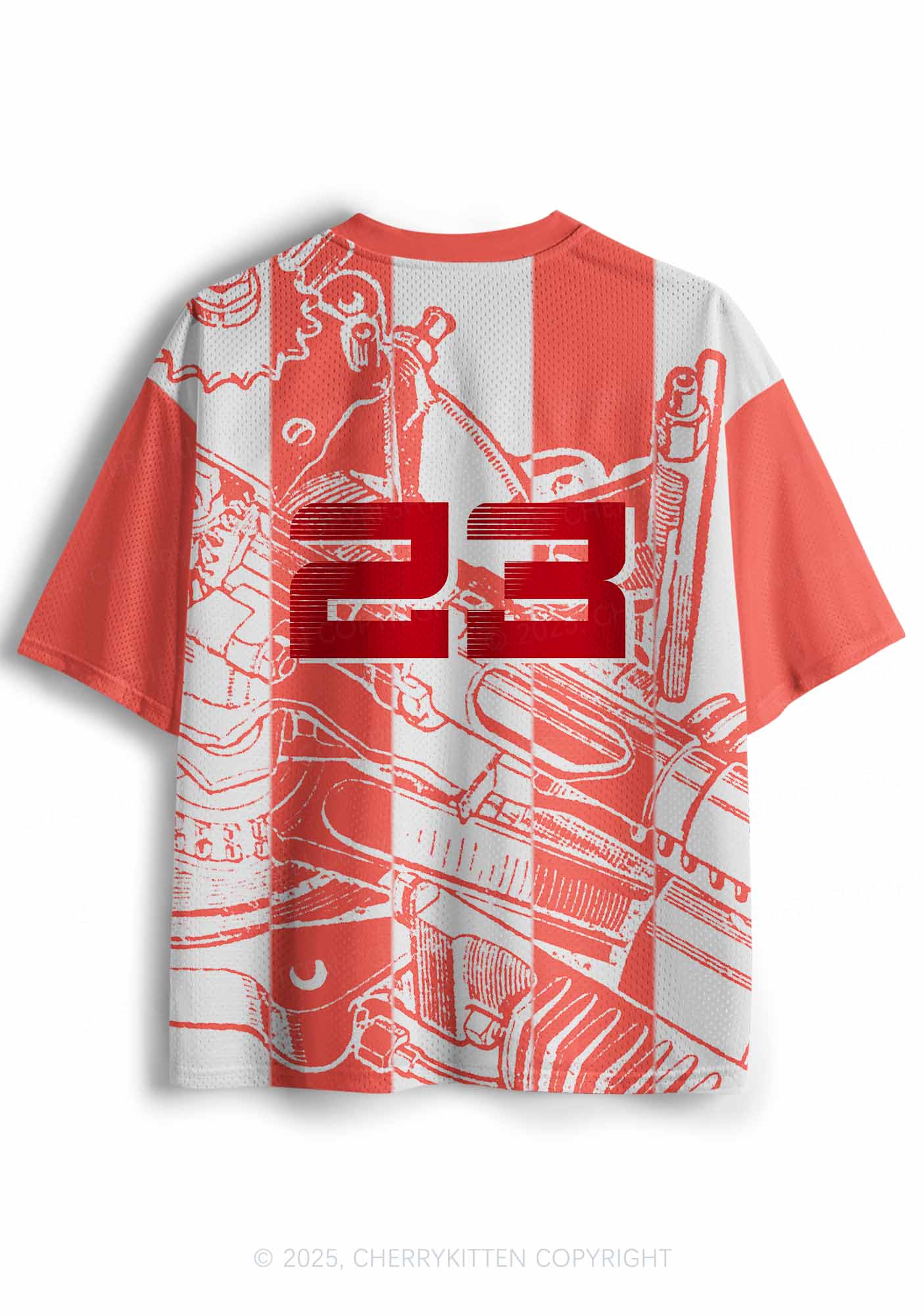 Custom Dont Play Techno Y2K Sport Jersey Shirts Cherrykitten