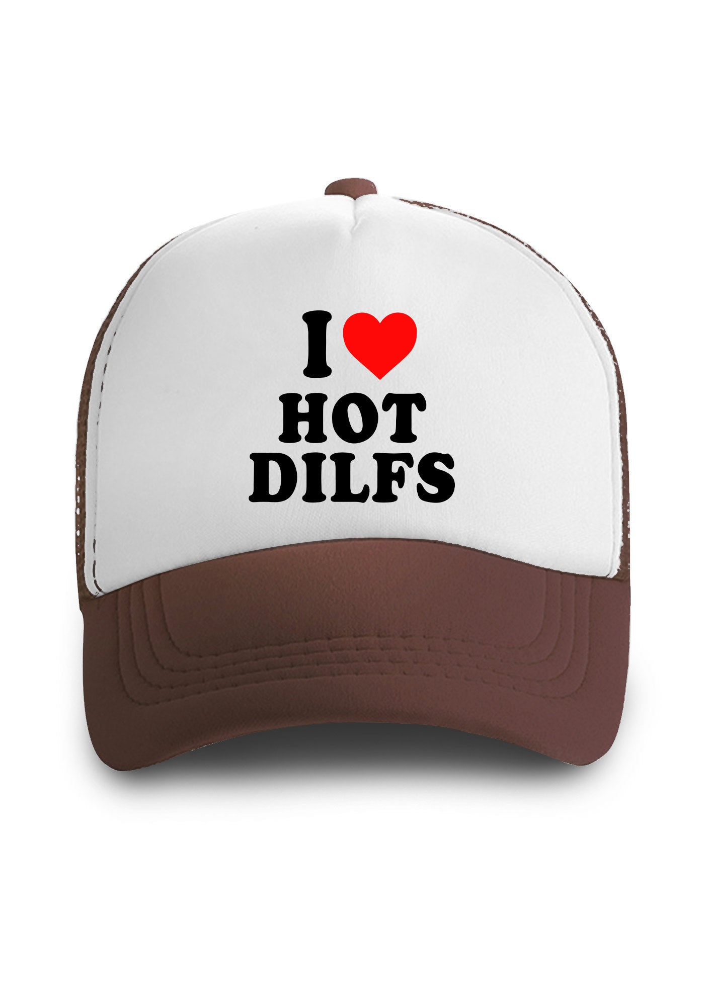 I Love Hot Dxxfs Trucker Hat