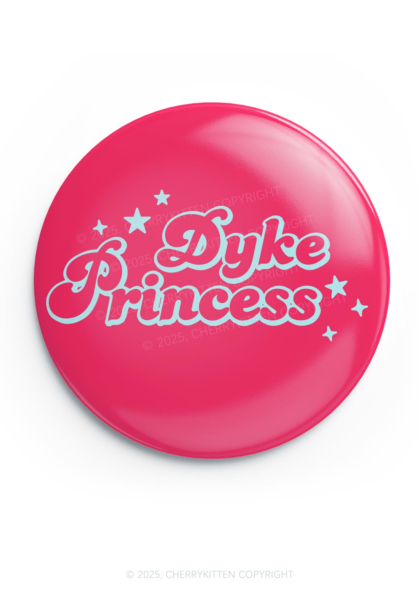Dyke Princess Pride 1Pc Y2K Pin Badge Cherrykitten