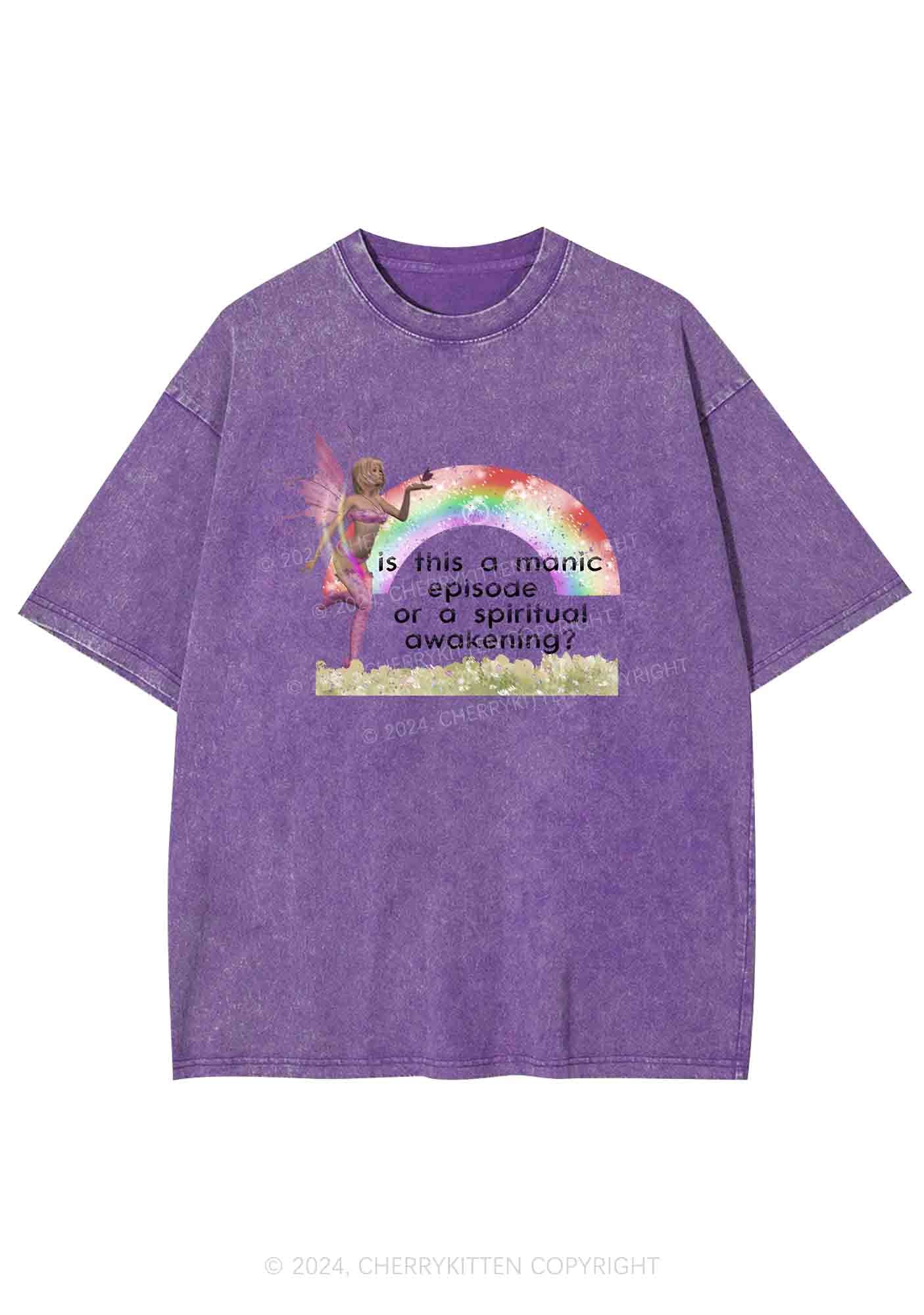 A Manic Episode Y2K Washed Tee Cherrykitten