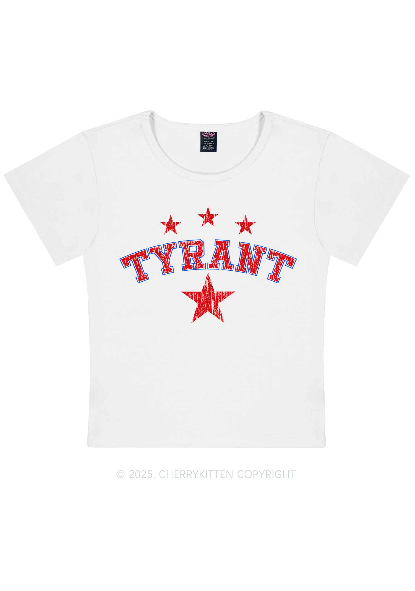 Tyrant Y2K Baby Tee Cherrykitten