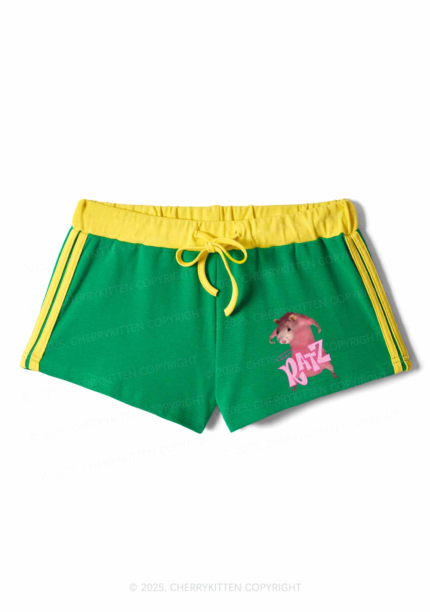 Pink Ratz Y2K Drawstring Mini Shorts Cherrykitten