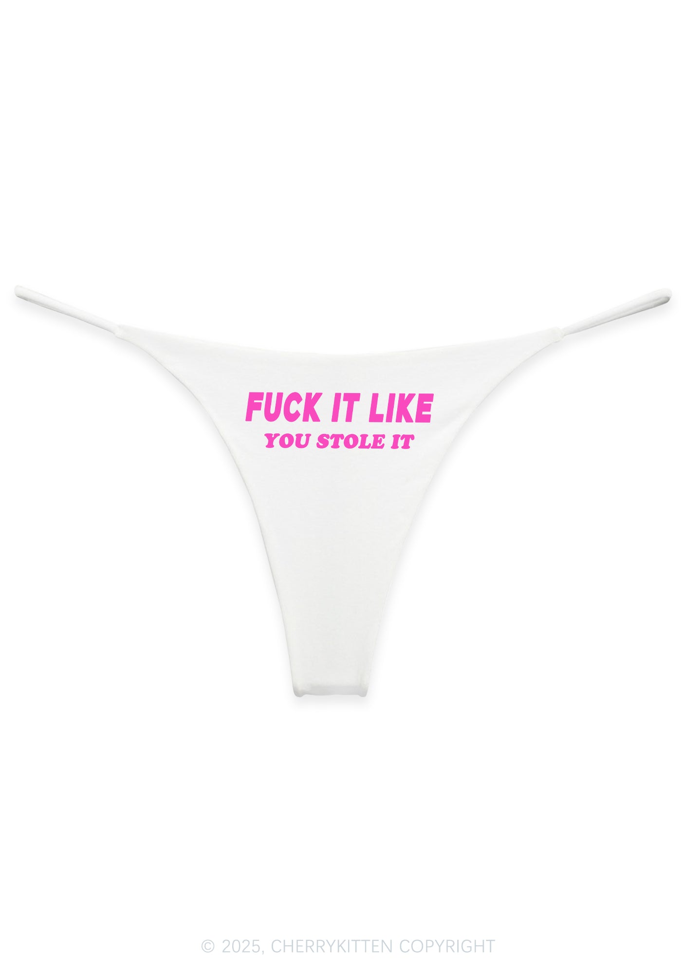 Fxxk It Like Stole Y2K Bikini String Thong Cherrykitten