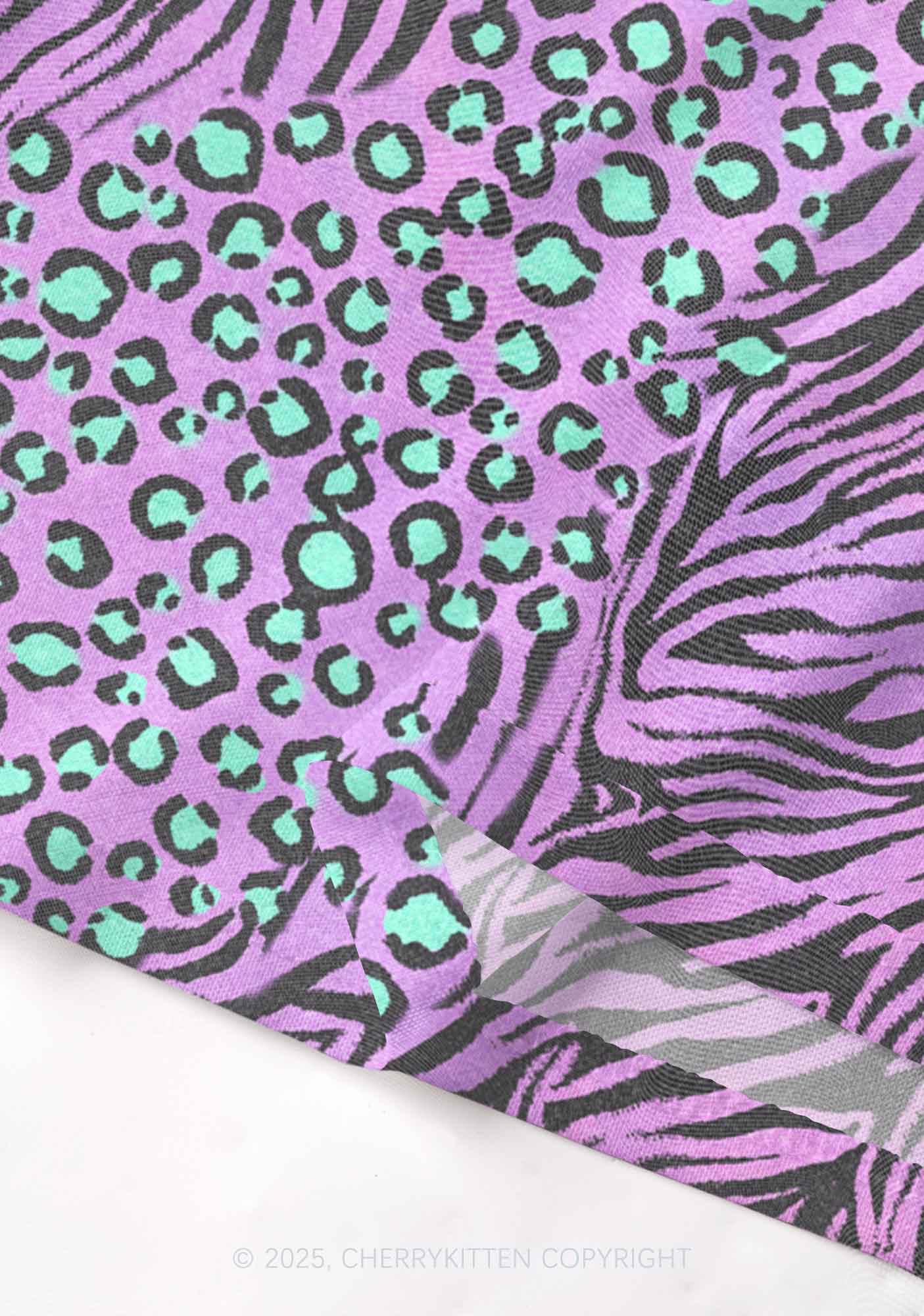 Lavender Zebra Y2K Mesh Cami Tank Cherrykitten