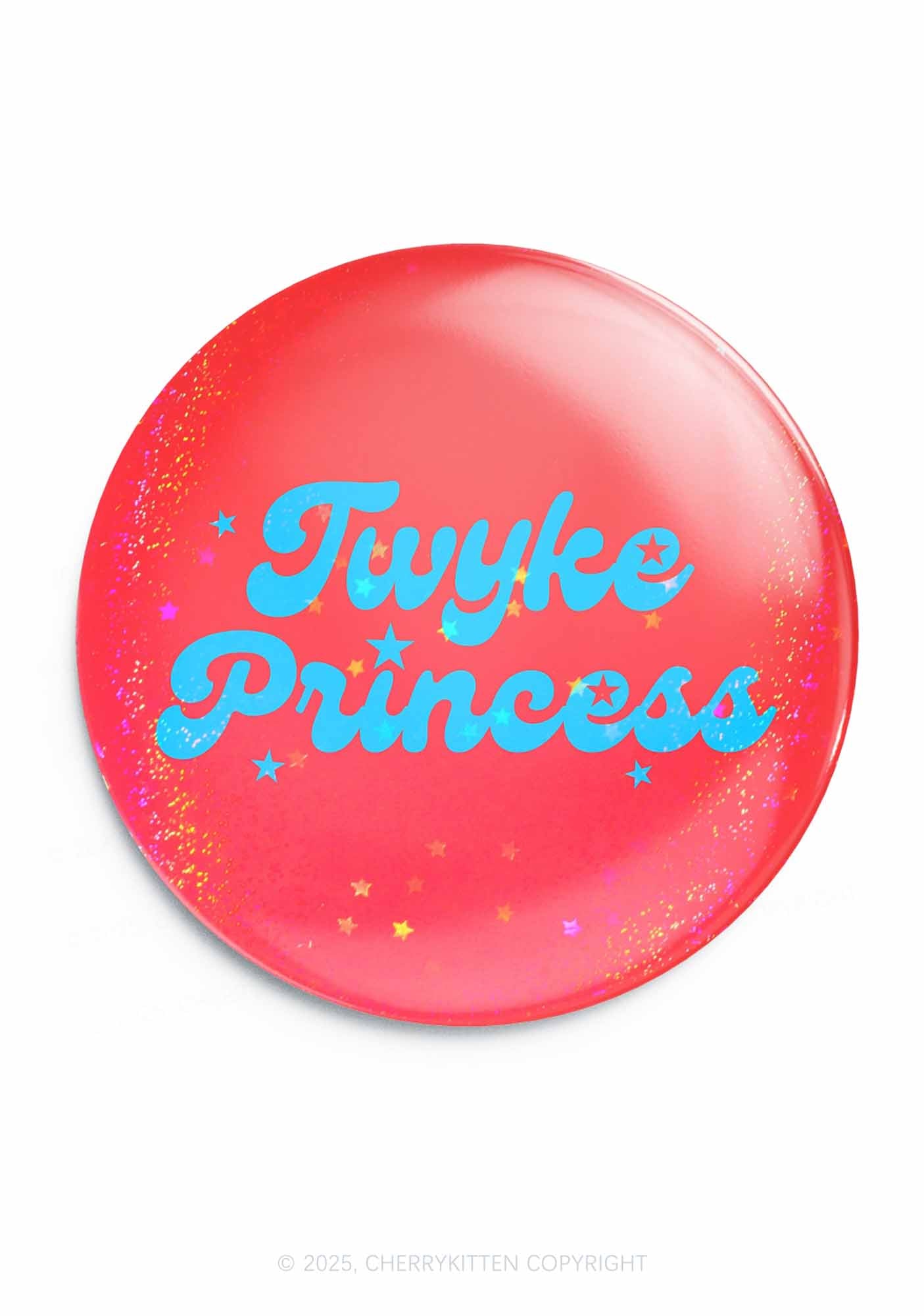 Twyke Princess Pride 1Pc Y2K Pin Badge Cherrykitten