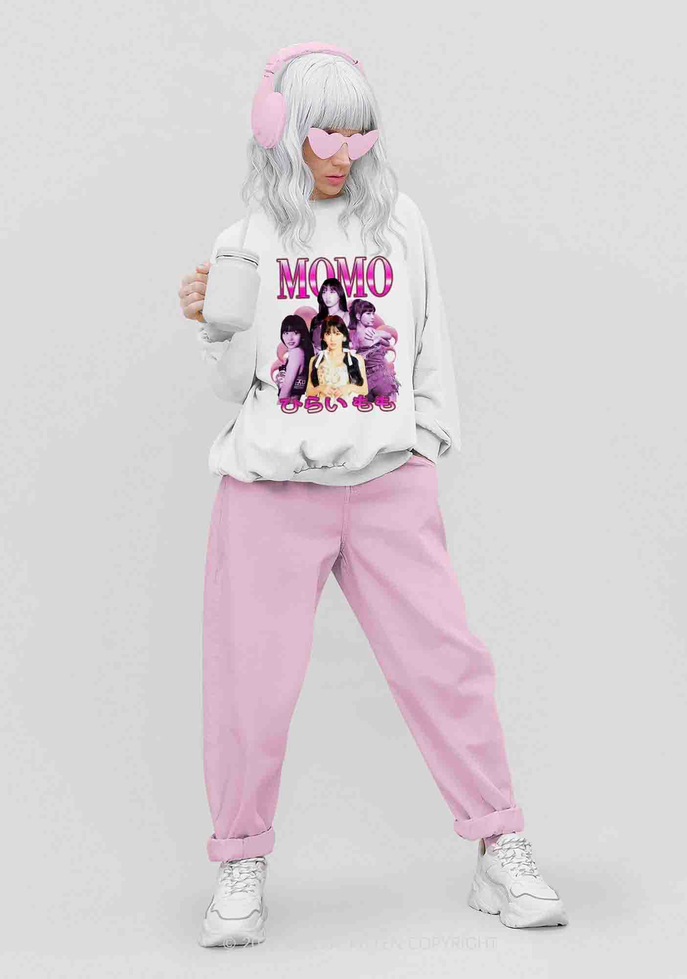Momo Photos Kpop Y2K Sweatshirt Cherrykitten