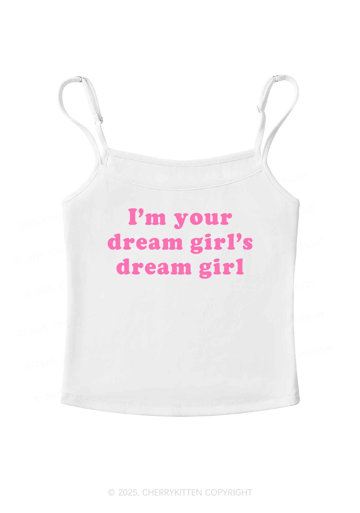 Dream Girl Y2K Spaghetti Strap Cami Cherrykitten