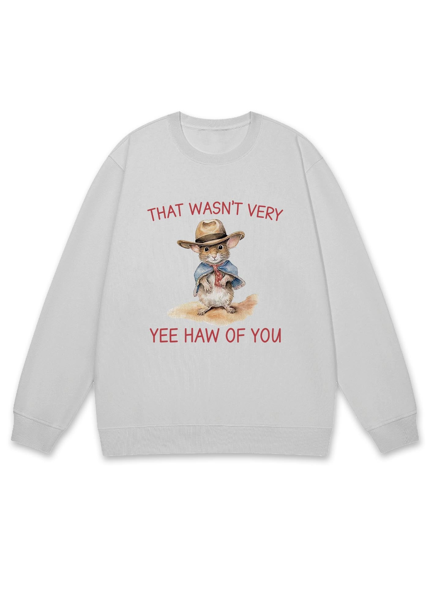 That Wasn't Very Yee Haw Of You Y2K Sweatshirt