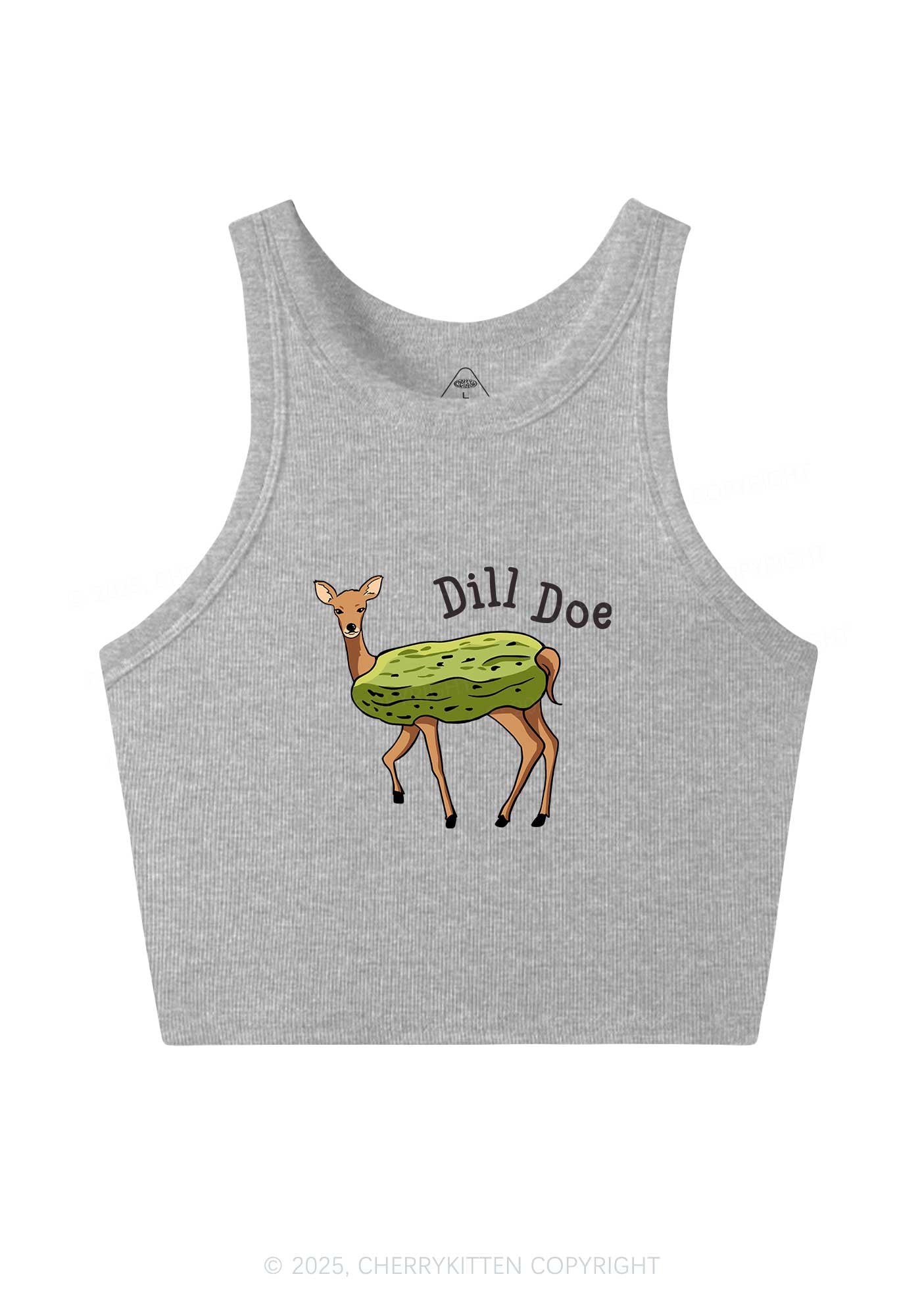 Dill Doe Y2K Crop Tank Top Cherrykitten