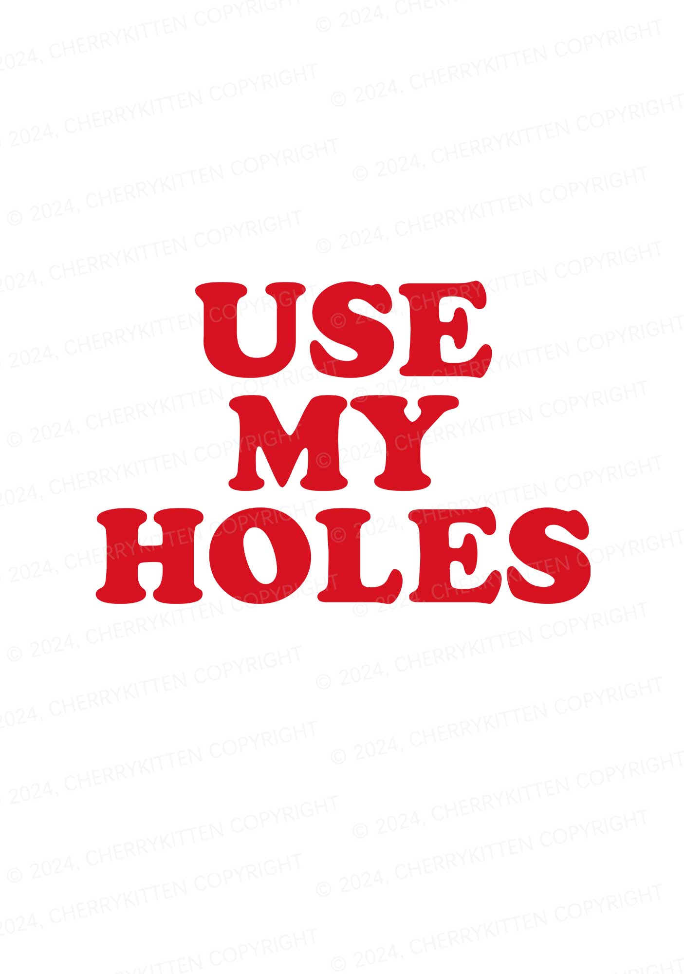 Use My Holes Y2K Flat String Thong Cherrykitten