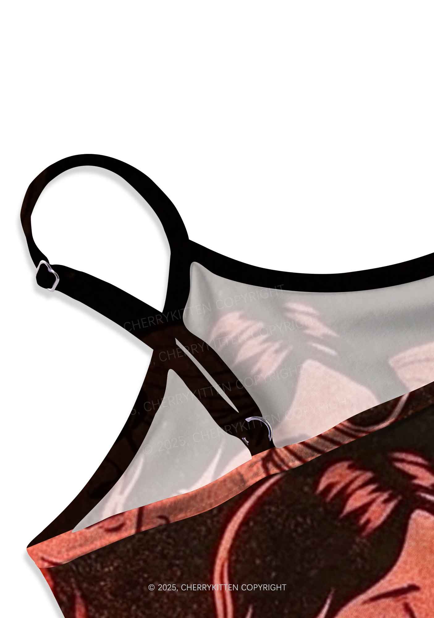 Lover Girls Pride Y2K Print Slip Dress Cherrykitten