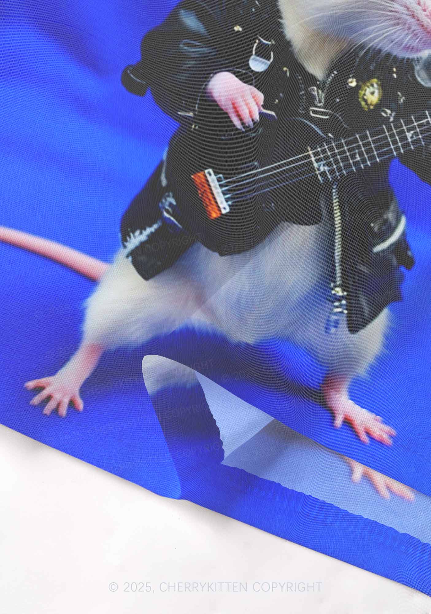 Guitar Playing Ratz Y2K Mesh Cami Tank Cherrykitten