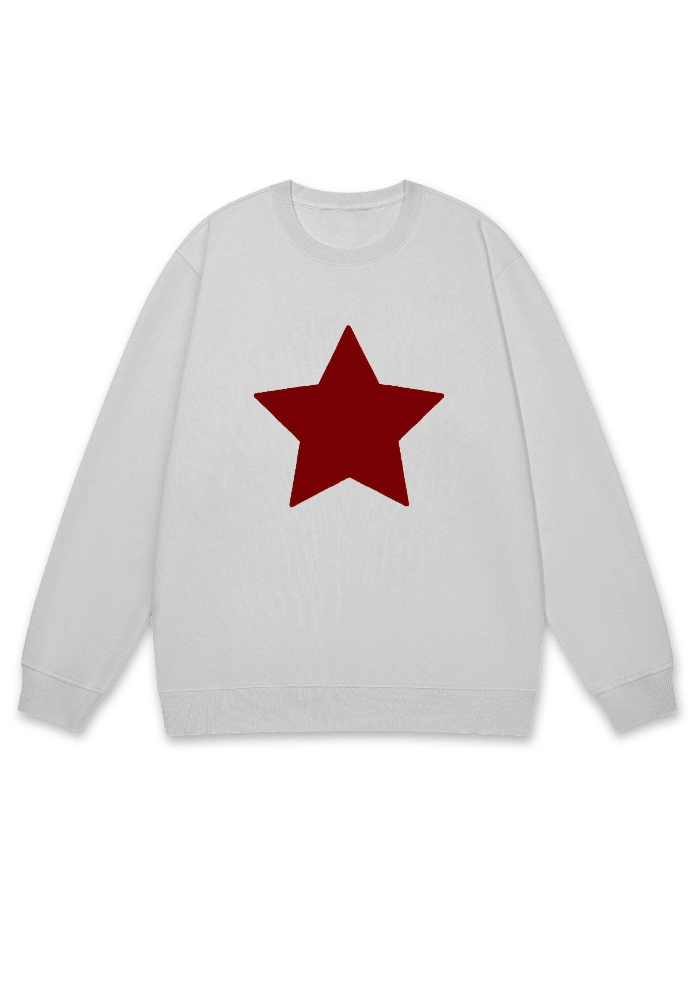 Red Pentagram Y2K Sweatshirt