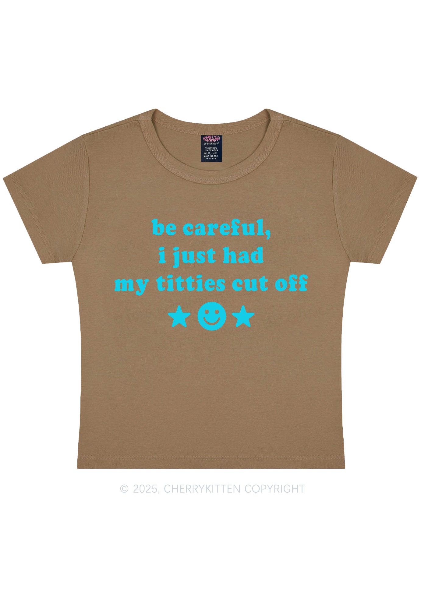 Just Had Txtties Cut Off Pride Y2K Baby Tee Cherrykitten