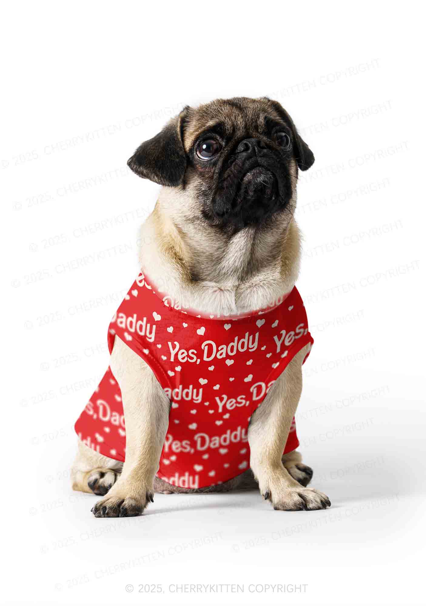 Yes Daddy Y2K Pet Tank Top Cherrykitten
