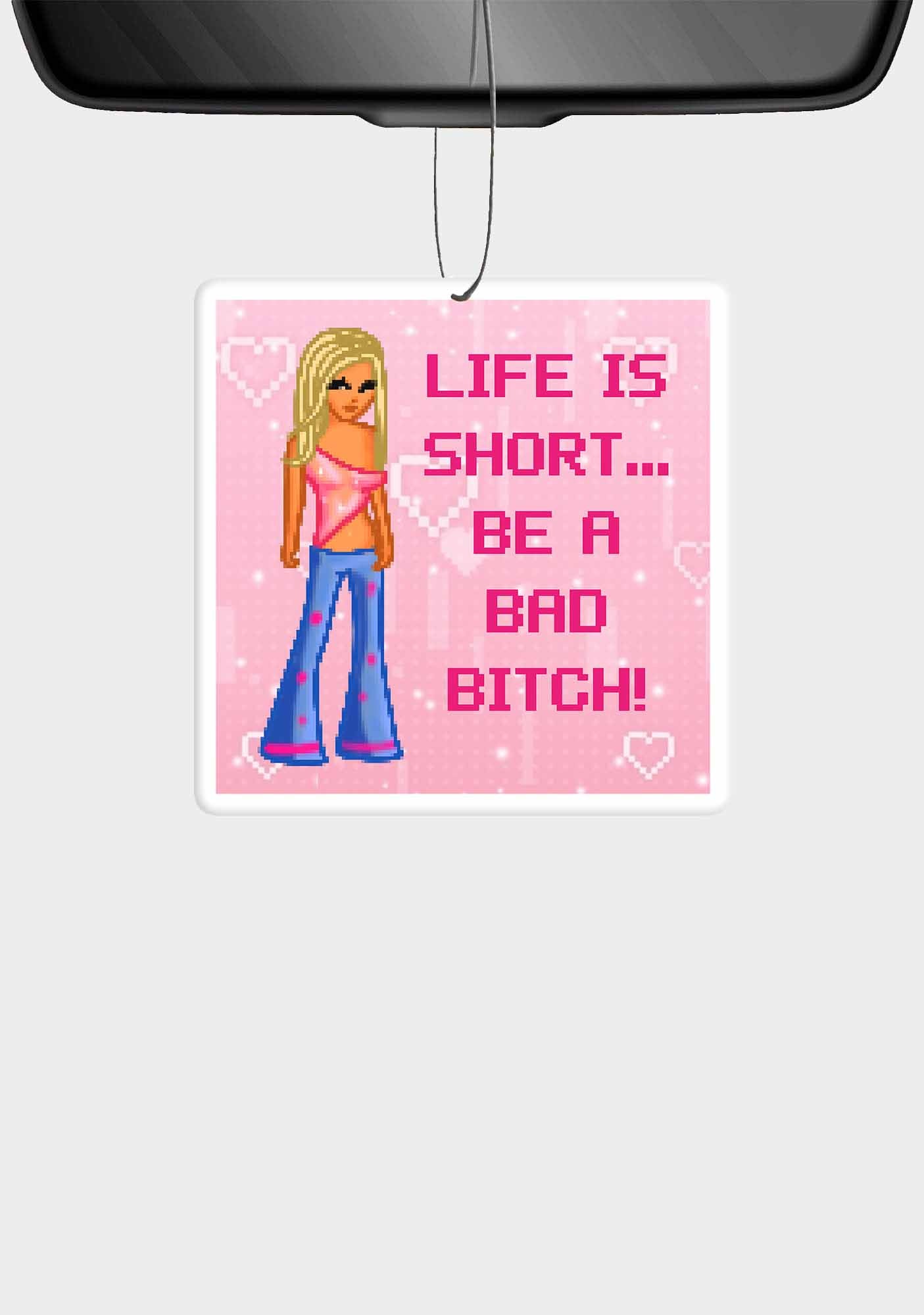 Be A Bad Bxxch 1Pc Y2K Car Air Freshener Cherrykitten