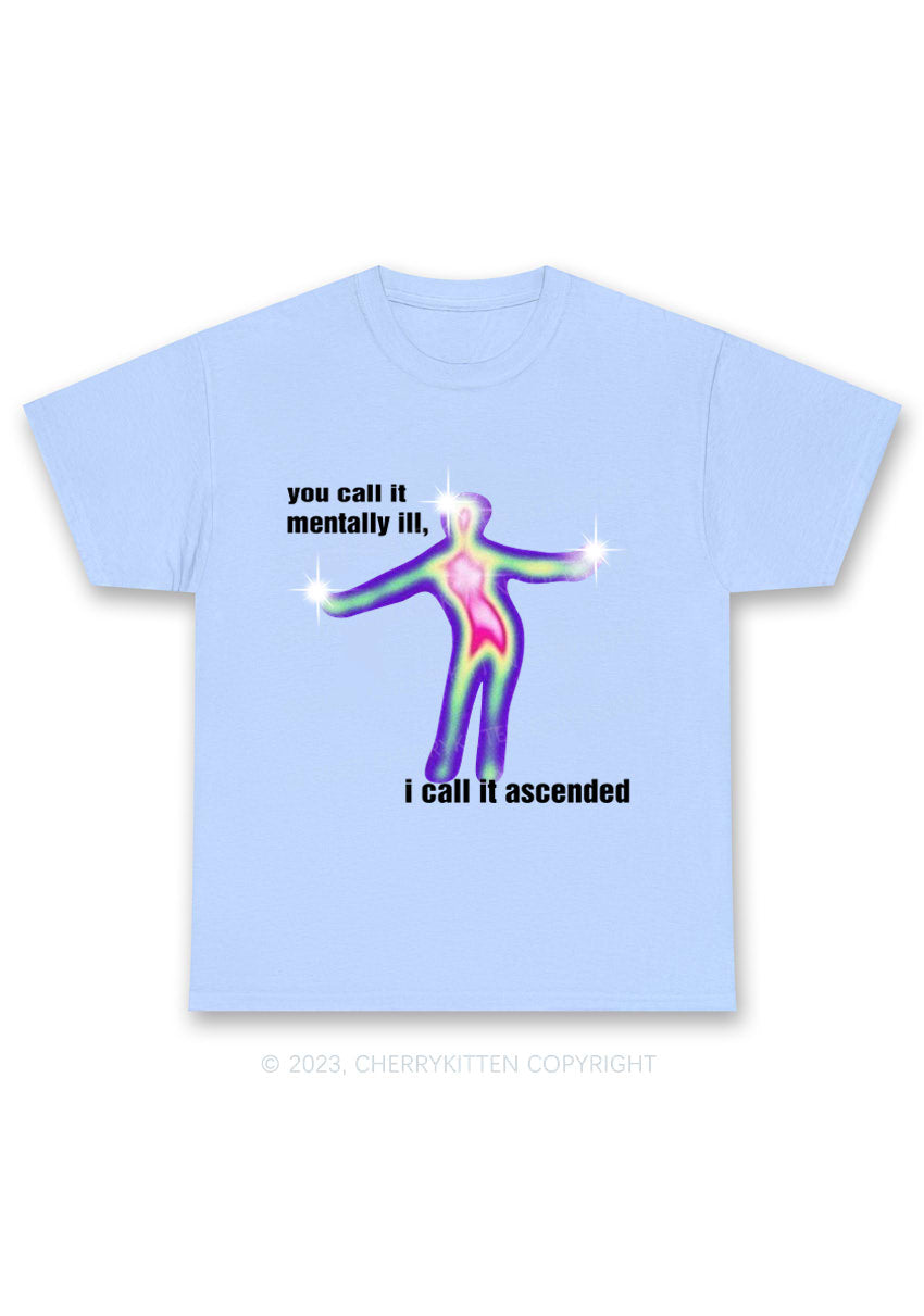 You Call It Mentally Ill Y2K Chunky Shirt Cherrykitten