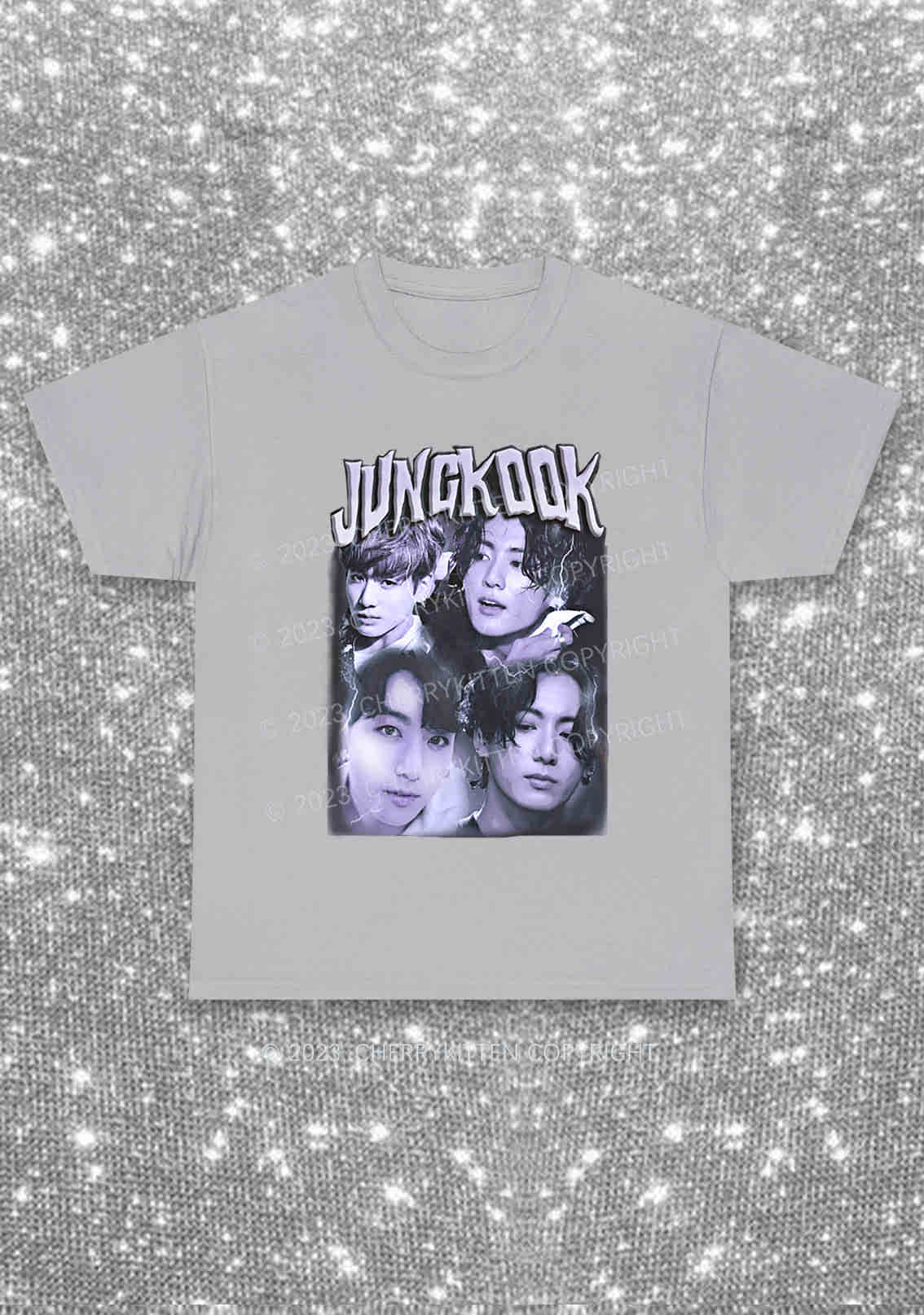 Jungkook Kpop Y2K Chunky Shirt Cherrykitten
