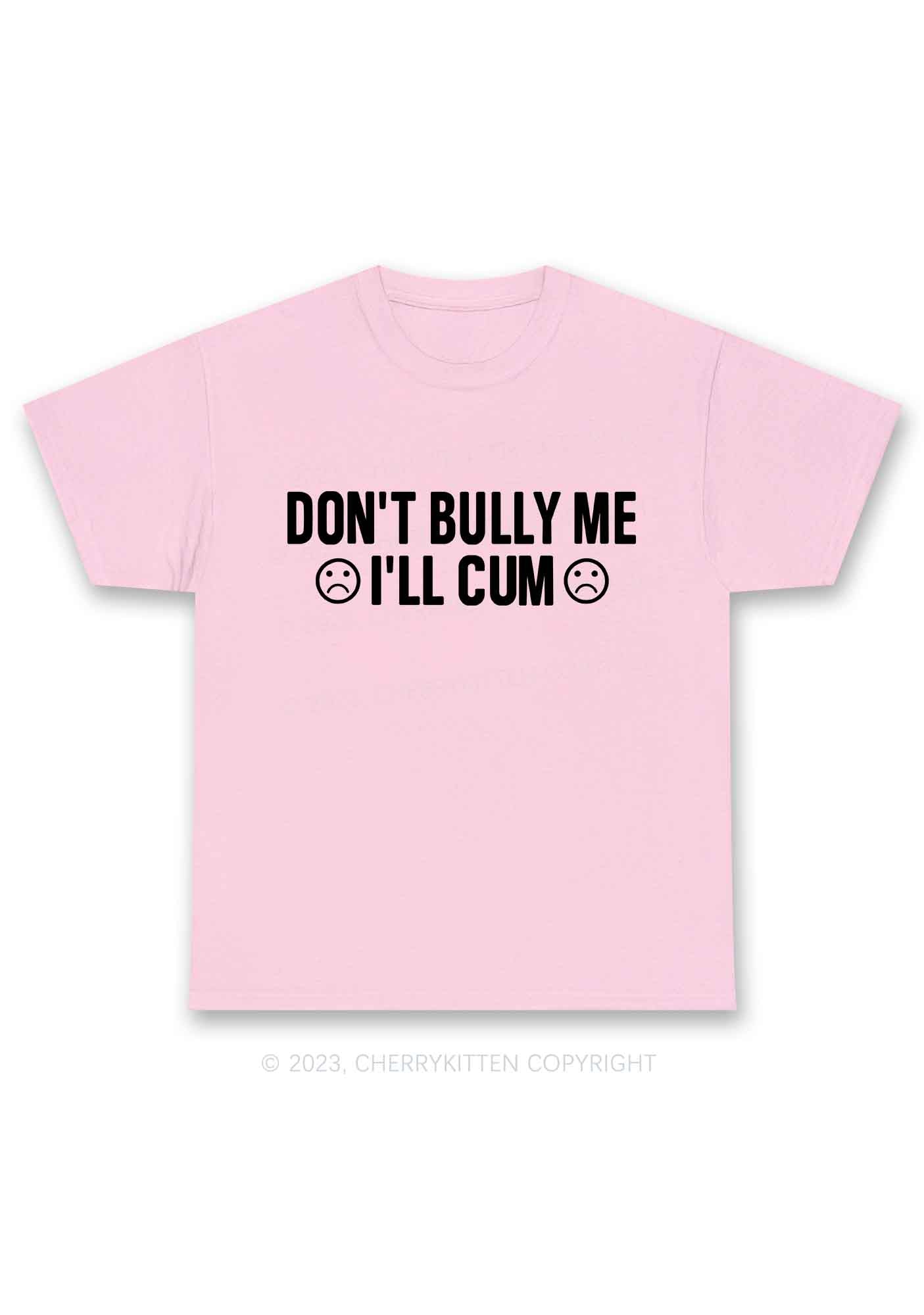 Don't Bully Me Y2K Chunky Shirt Cherrykitten