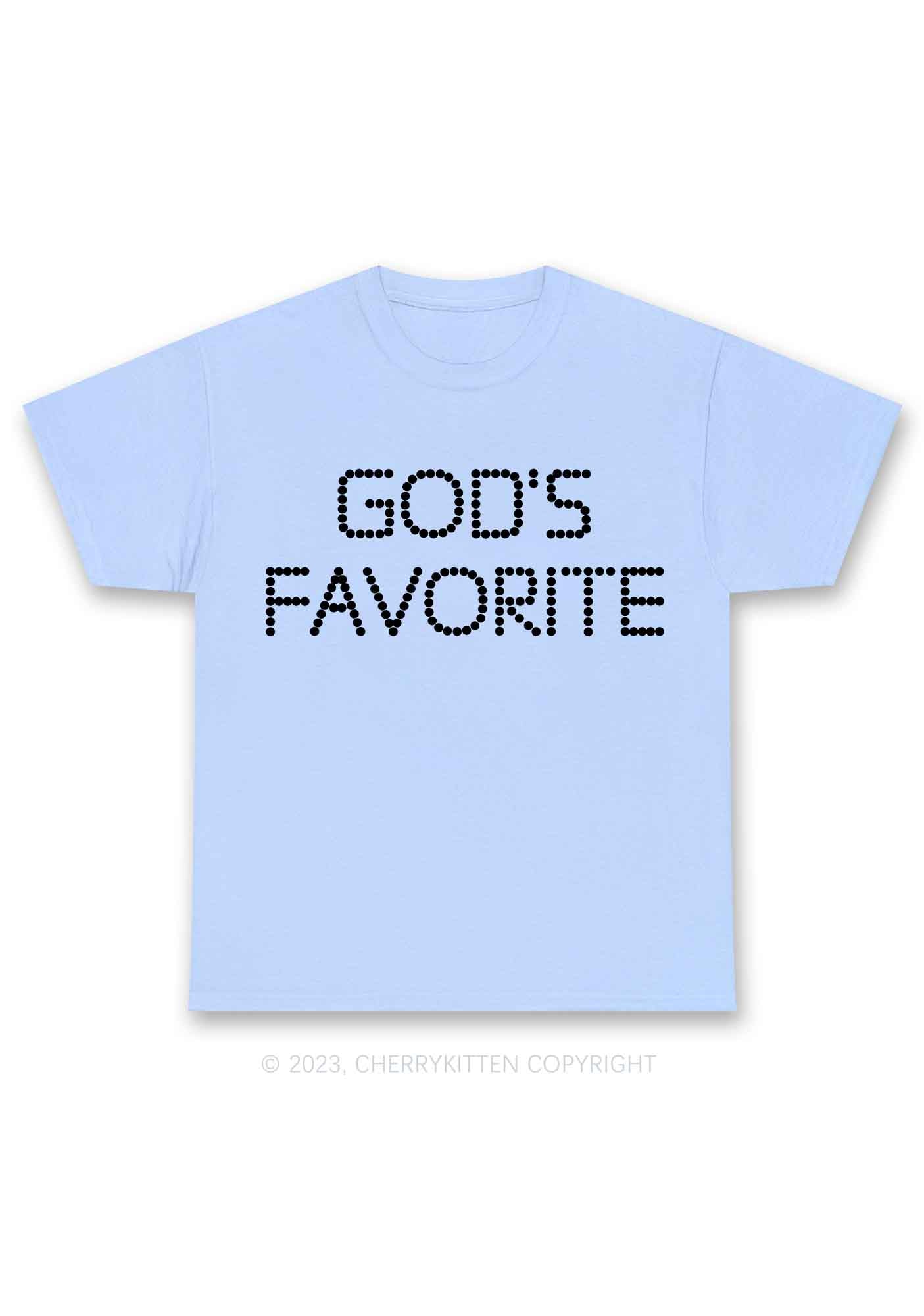 God's Favorite Y2K Chunky Shirt Cherrykitten