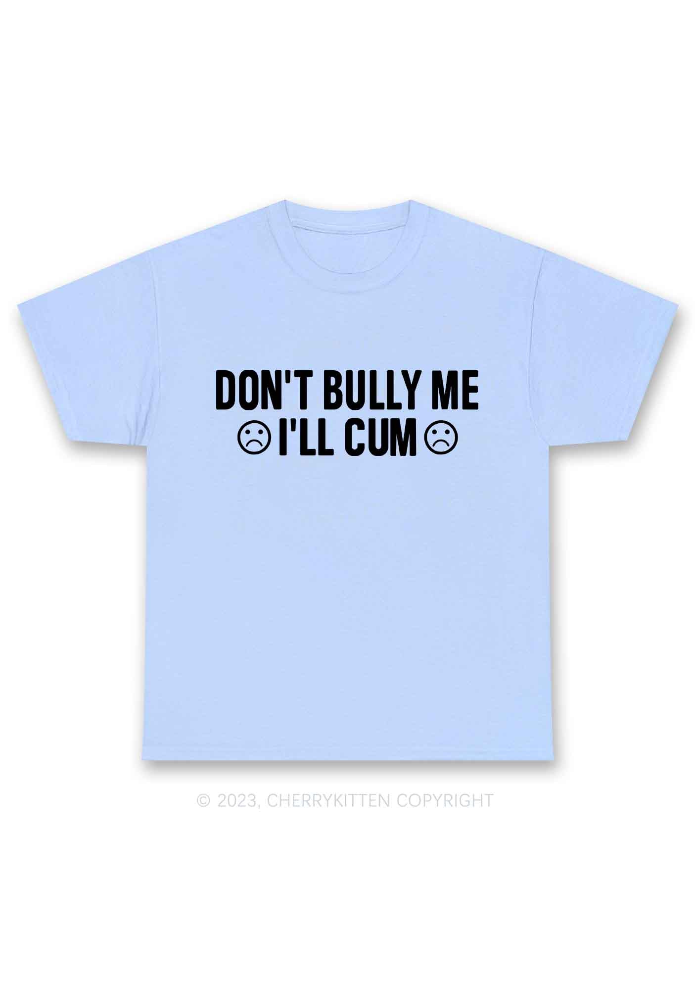 Don't Bully Me Y2K Chunky Shirt Cherrykitten