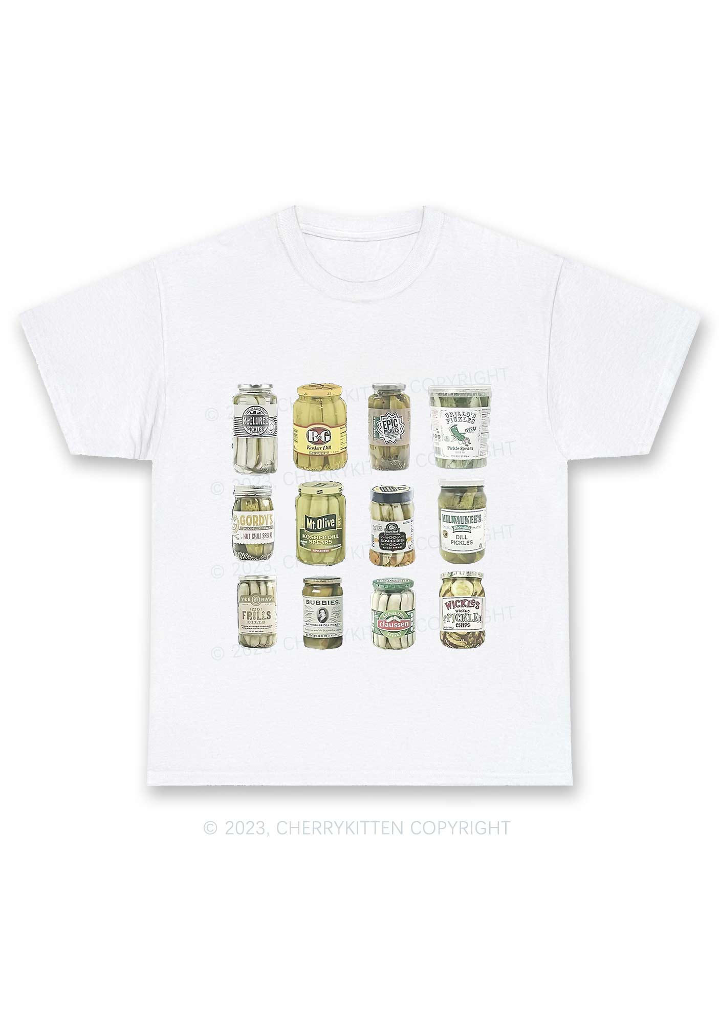 Canned Pickles Chunky Shirt Cherrykitten