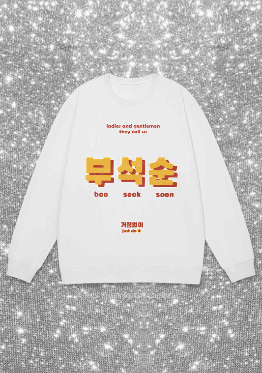 Boo Seok Soon Kpop Y2K Sweatshirt Cherrykitten