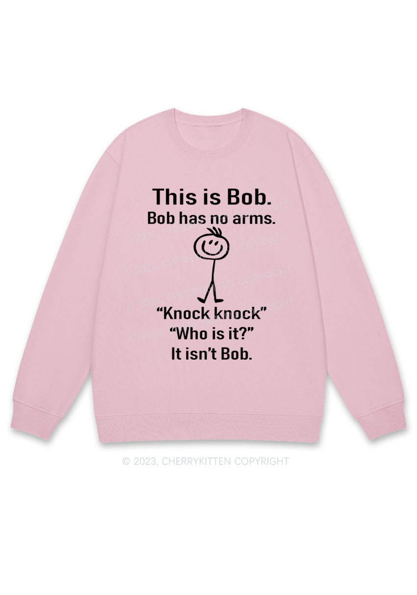 This Is Bob Bob Has No Arms Y2K Sweatshirt Cherrykitten