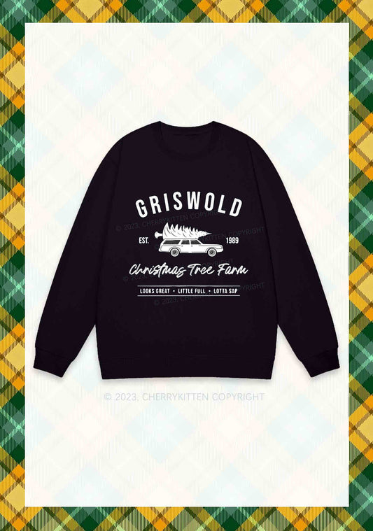 Griswold EST. 1989 Christmas Y2K Sweatshirt Cherrykitten