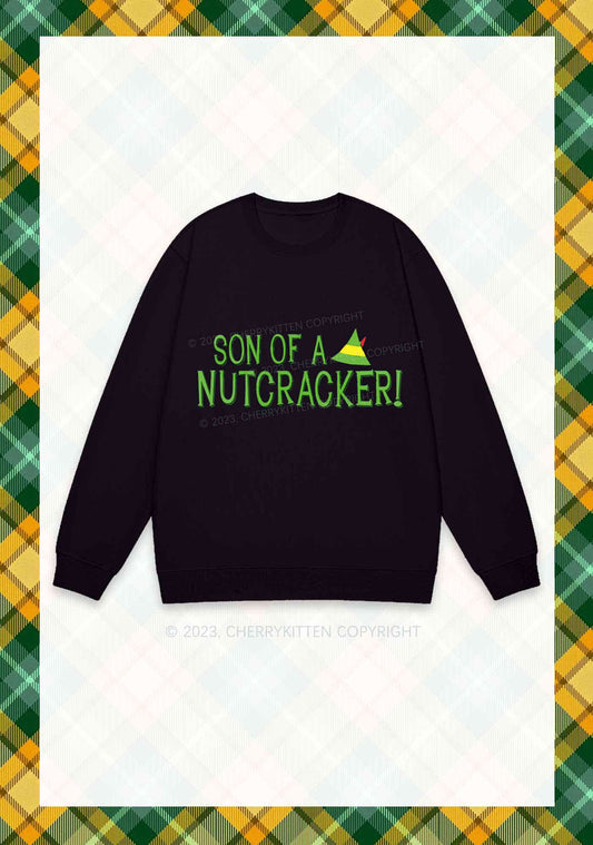 Son Of A Nutcracker Christmas Y2K Sweatshirt Cherrykitten