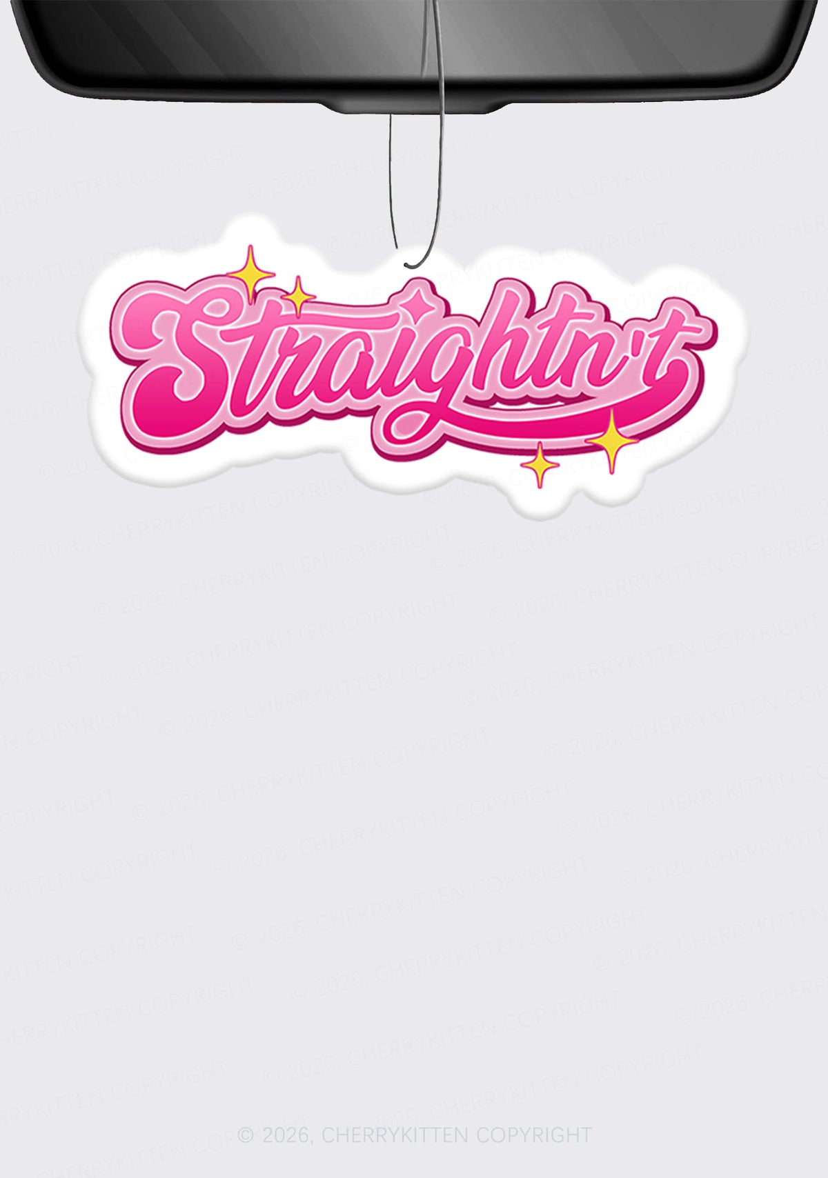 Straightnt Pride 1Pc Y2K Car Air Freshener Cherrykitten
