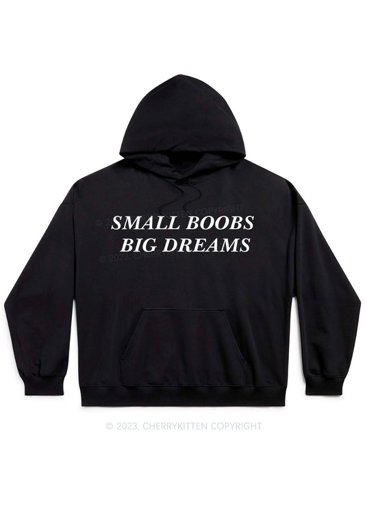 Small But Big Dreams Y2K Hoodie Cherrykitten