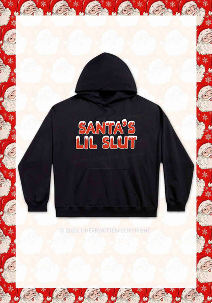 Santa's Lil Slxt Y2K Hoodie Cherrykitten