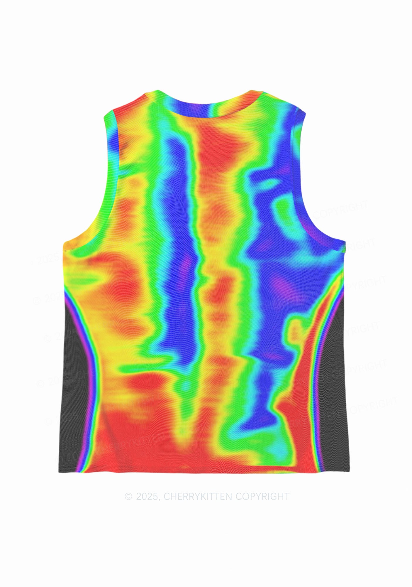 Thermal Vision Y2K Mesh Muscle Tank Cherrykitten