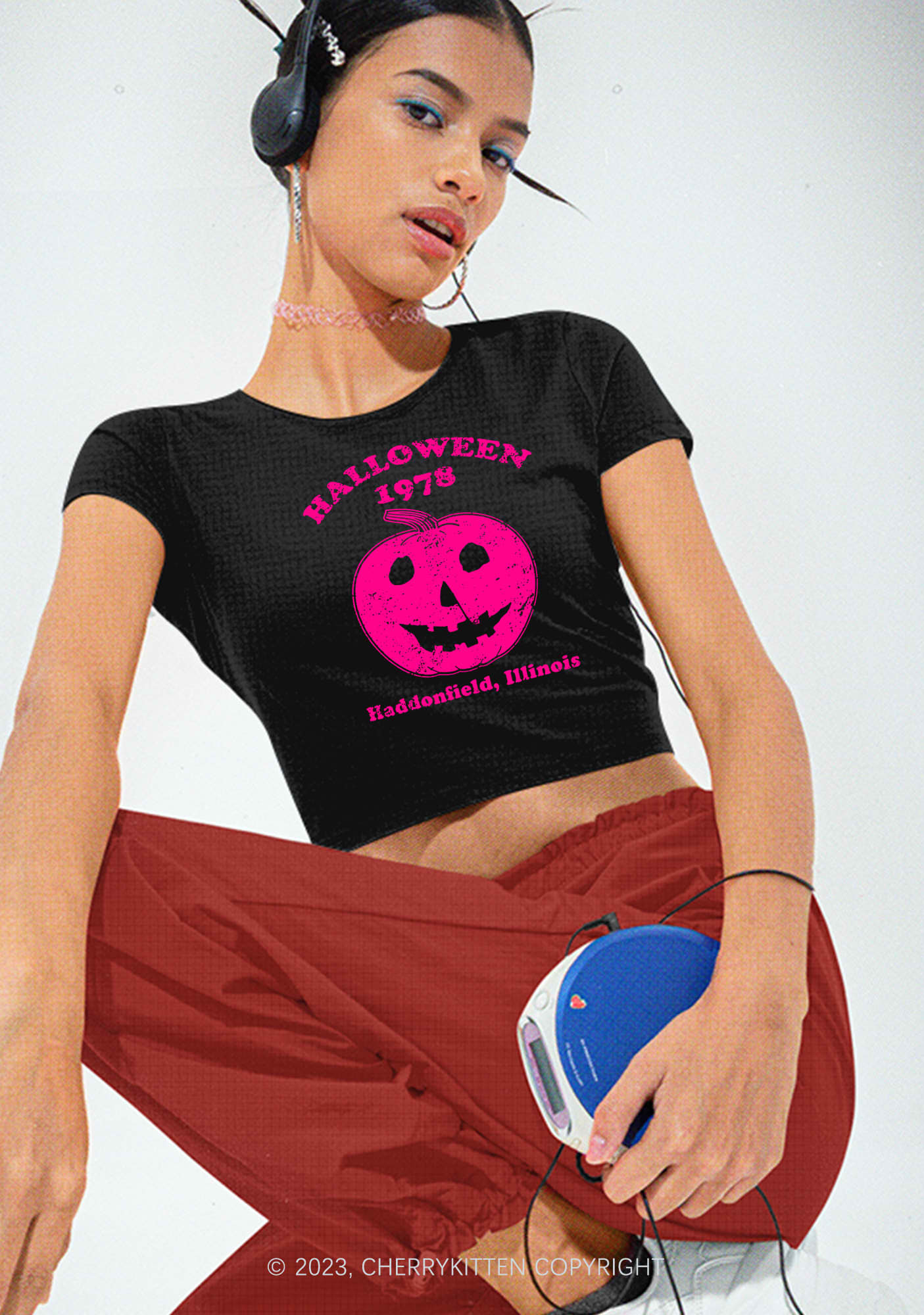 Halloween 1978 Baby Tee Cherrykitten