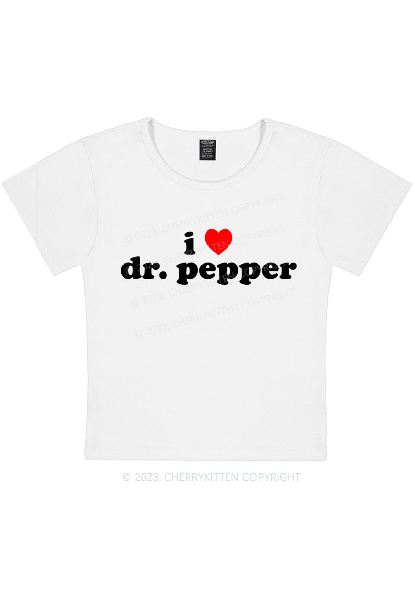 I Love Dr Pepper Y2K Baby Tee Cherrykitten