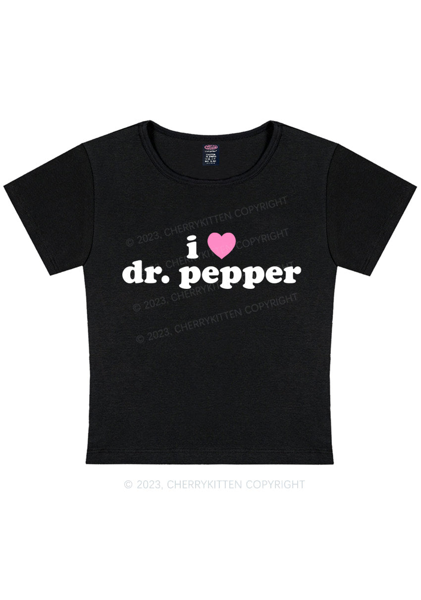 I Love Dr Pepper Y2K Baby Tee Cherrykitten