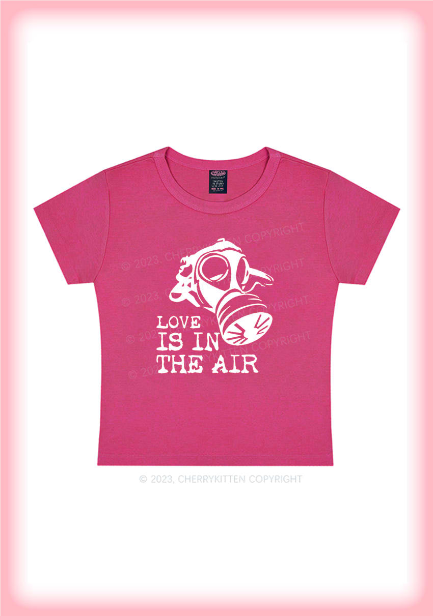 Valentine's Day Love Is In The Air Y2K Baby Tee Cherrykitten