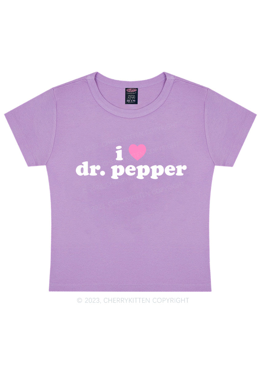 I Love Dr Pepper Y2K Baby Tee Cherrykitten