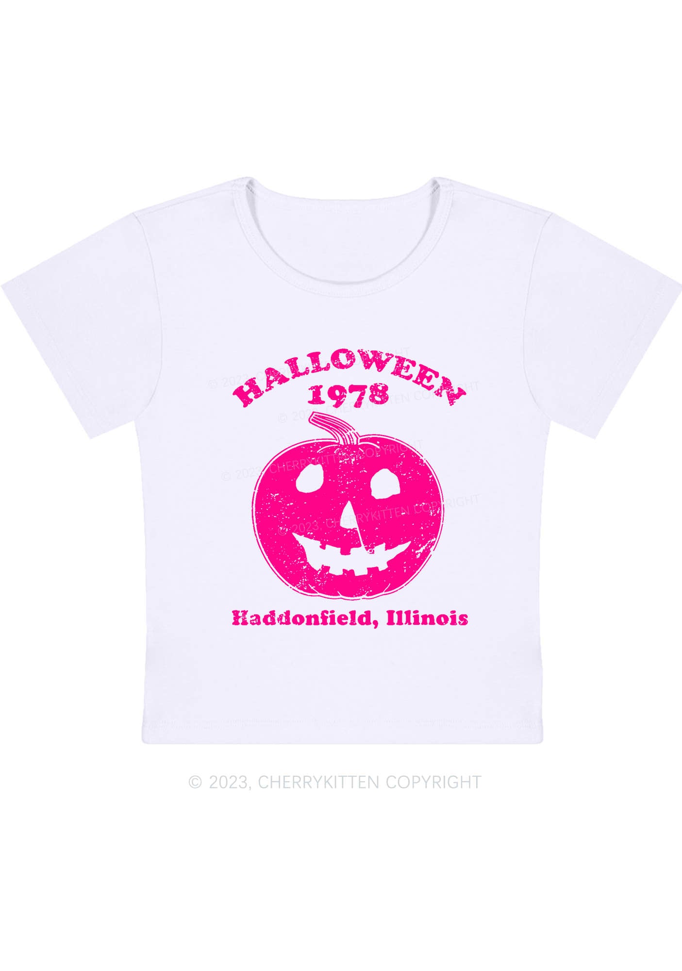 Halloween 1978 Baby Tee Cherrykitten