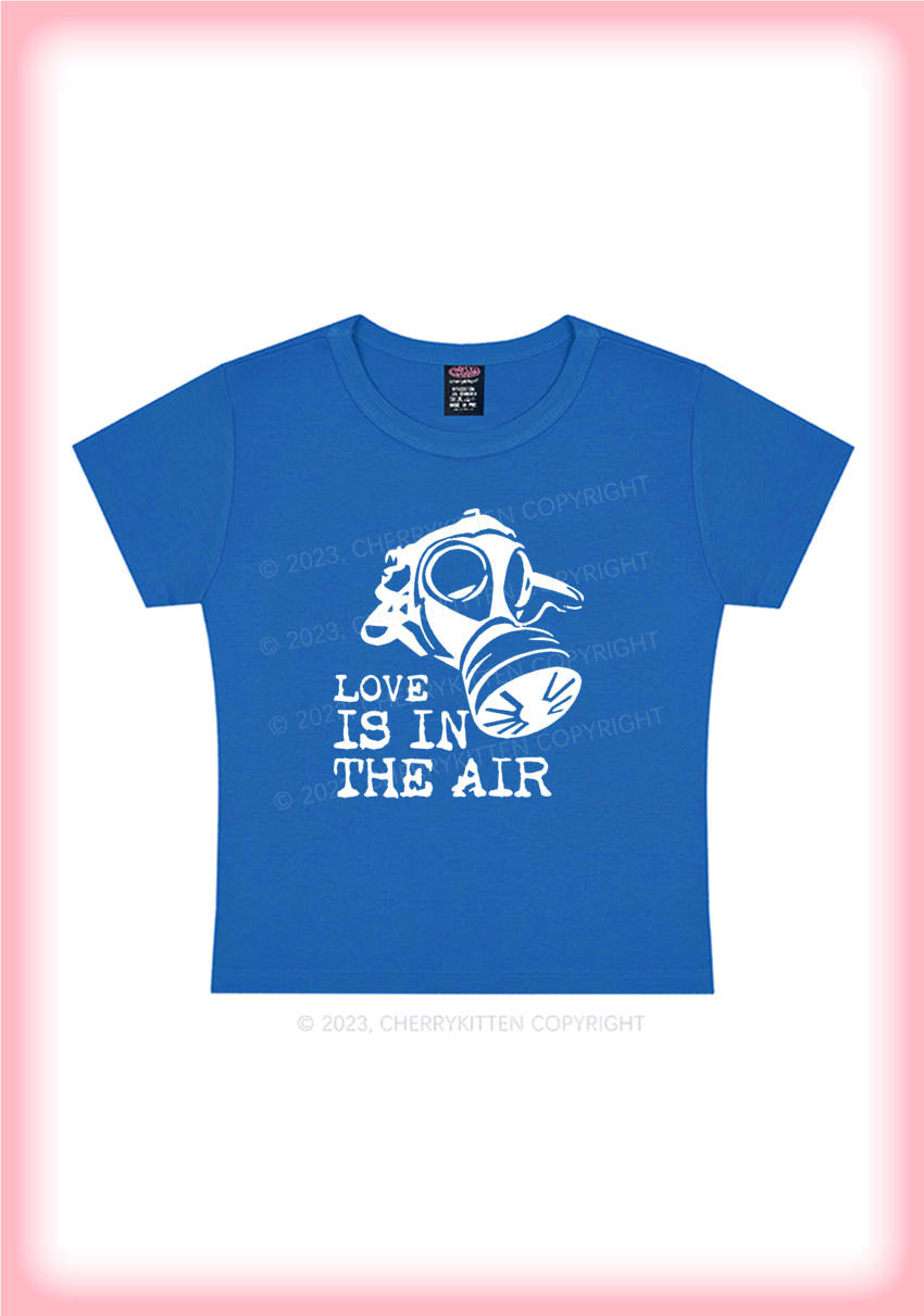 Valentine's Day Love Is In The Air Y2K Baby Tee Cherrykitten