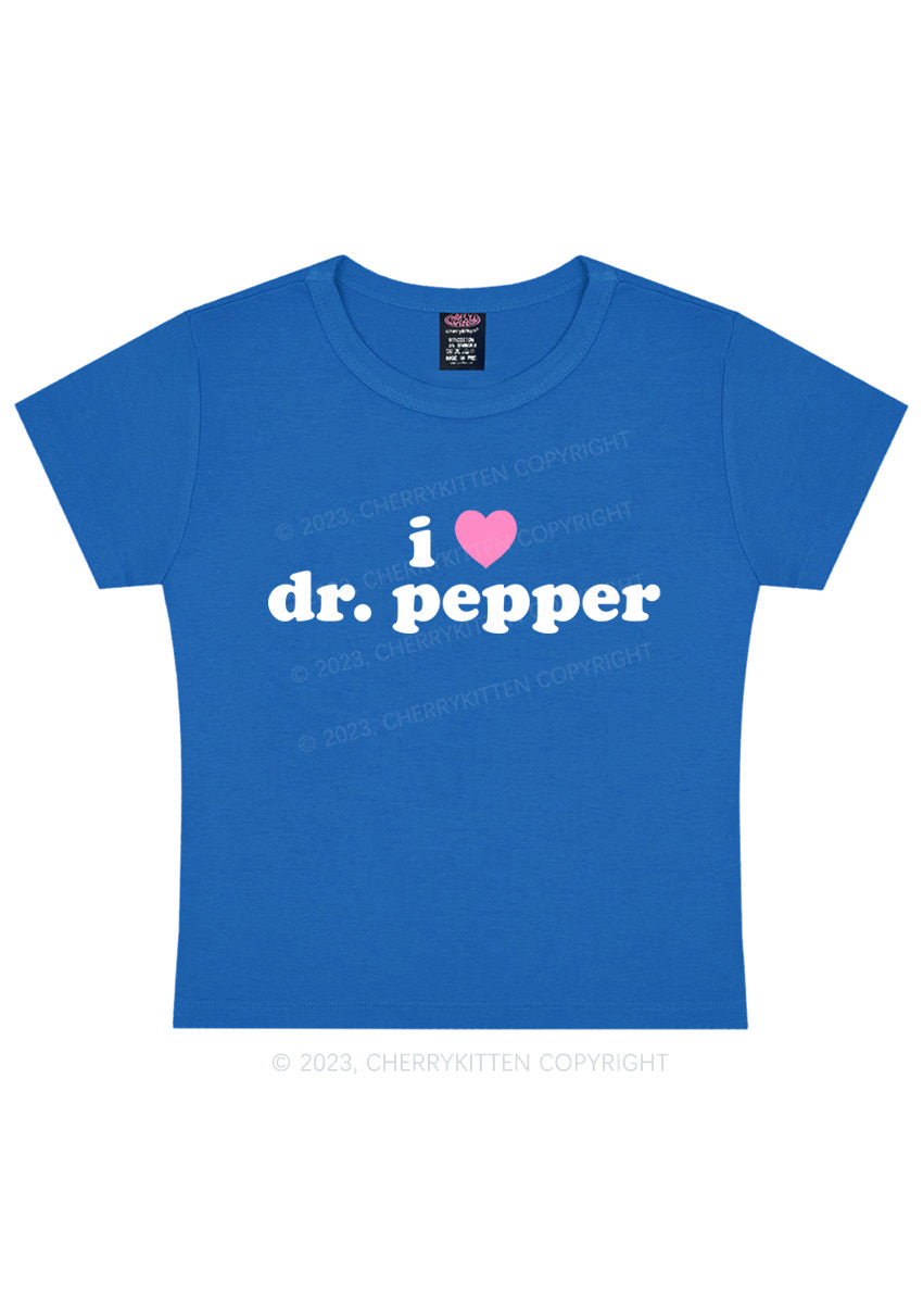 I Love Dr Pepper Y2K Baby Tee Cherrykitten
